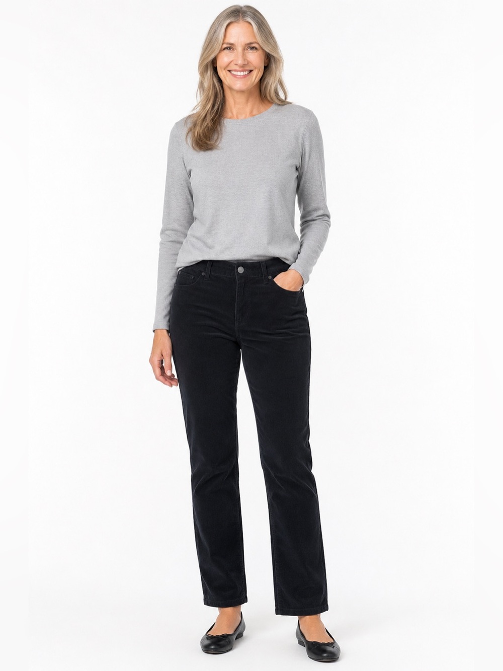J Jill Corduroy slim leg pants size 4 petite